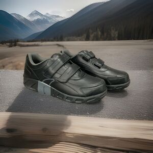 Propet Men Matthew Strap Sneakers Black Size12